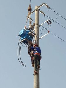 FZW28-12柱上分界開關安裝案例